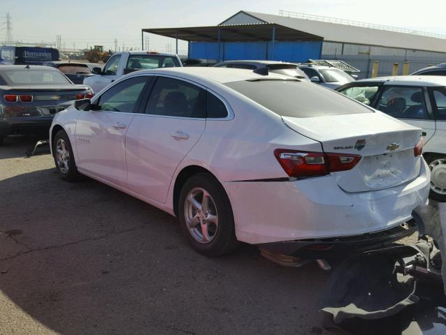 1G1ZB5ST2GF214672 - 2016 CHEVROLET MALIBU LS თეთრი ფოტო 3