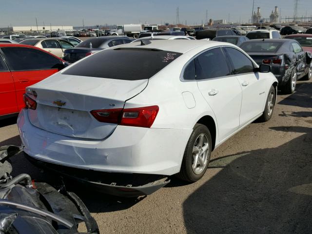1G1ZB5ST2GF214672 - 2016 CHEVROLET MALIBU LS თეთრი ფოტო 4