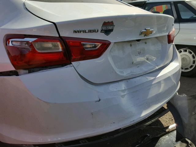 1G1ZB5ST2GF214672 - 2016 CHEVROLET MALIBU LS თეთრი ფოტო 9