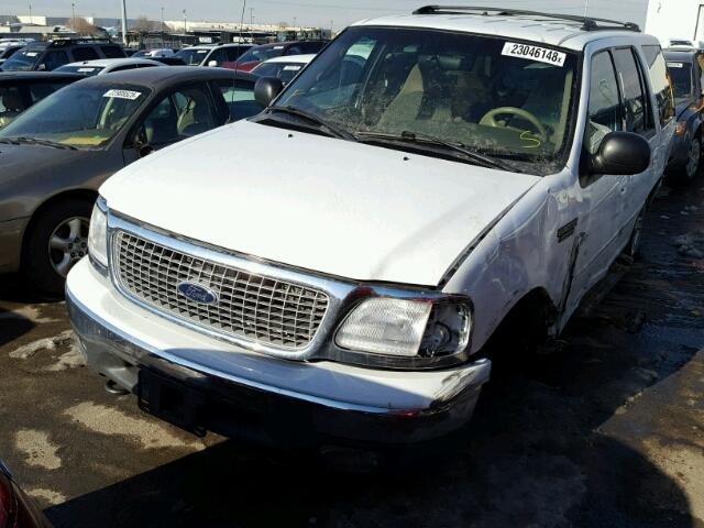 1FMPU18L0XLB48208 - 1999 FORD EXPEDITION WHITE photo 2