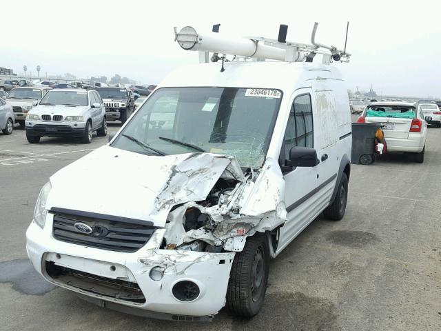 NM0LS7BN9DT154328 - 2013 FORD TRANSIT CO WHITE photo 2