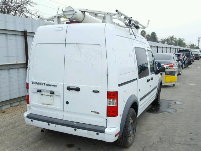 NM0LS7BN9DT154328 - 2013 FORD TRANSIT CO WHITE photo 4