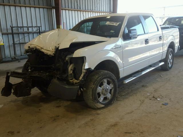 1FTFW1CF1BFB55543 - 2011 FORD F150 SUPER WHITE photo 2