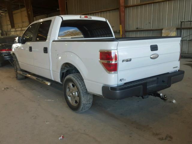 1FTFW1CF1BFB55543 - 2011 FORD F150 SUPER WHITE photo 3