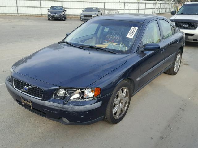 YV1RH59H242374149 - 2004 VOLVO S60 2.5T BLUE photo 2