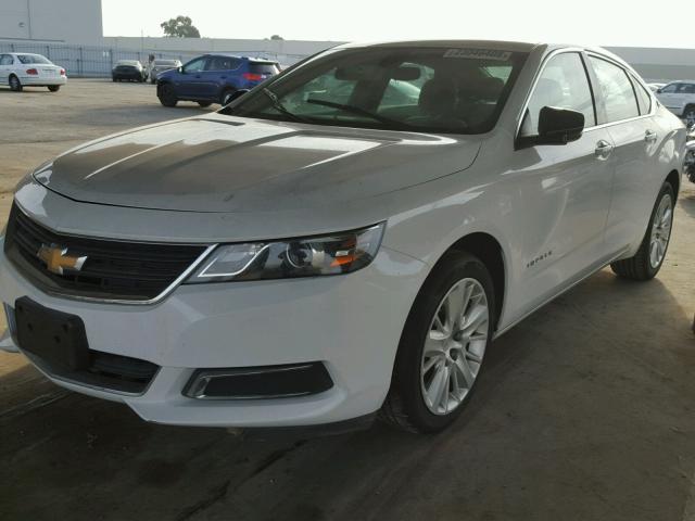 1G11Y5SL4EU108857 - 2014 CHEVROLET IMPALA LS WHITE photo 2