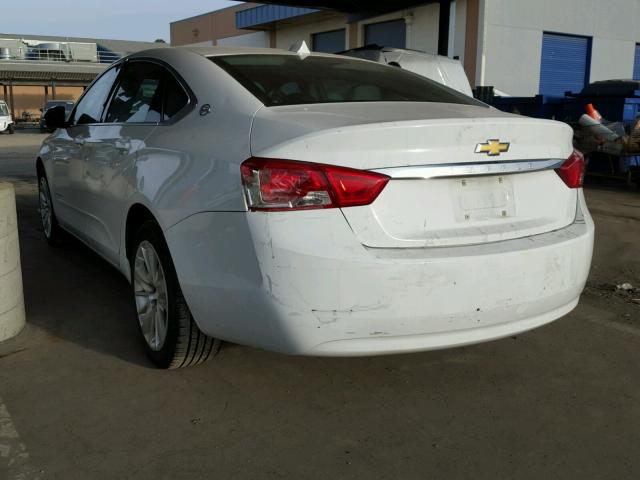 1G11Y5SL4EU108857 - 2014 CHEVROLET IMPALA LS WHITE photo 3