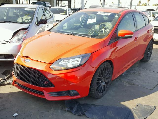 1FADP3L90DL306537 - 2013 FORD FOCUS ST RED photo 2