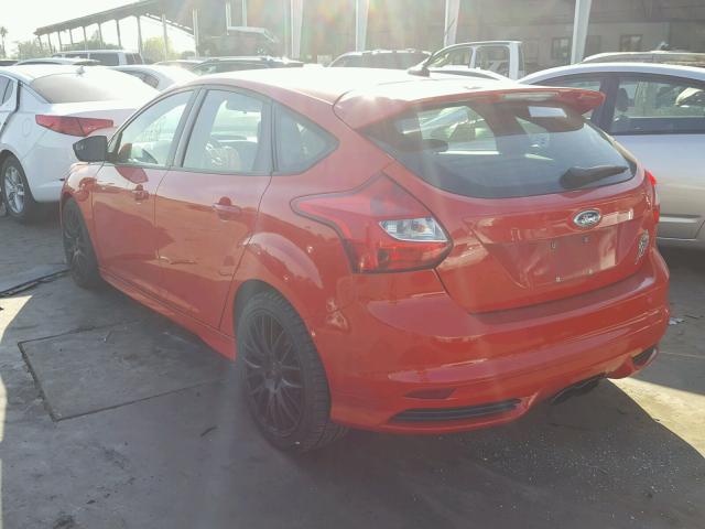 1FADP3L90DL306537 - 2013 FORD FOCUS ST RED photo 3