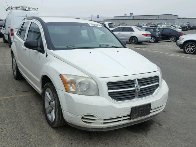 1B3CB4HA7AD550108 - 2010 DODGE CALIBER SX WHITE photo 1