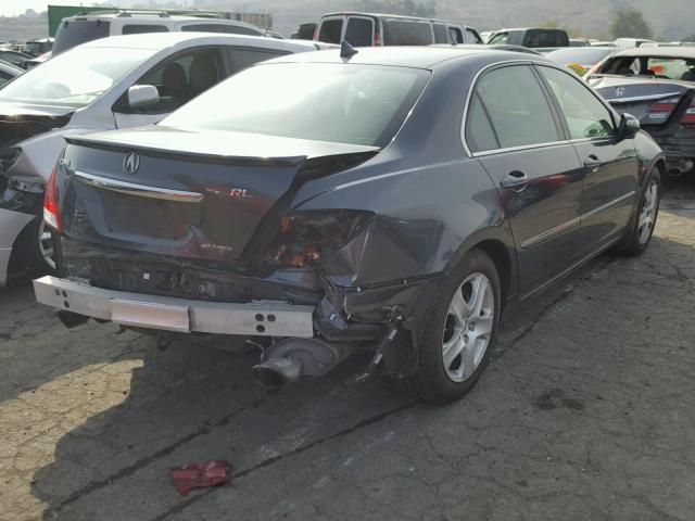 JH4KB16546C000908 - 2006 ACURA RL ლურჯი ფოტო 4