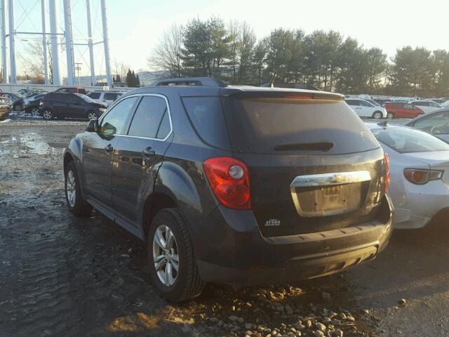 2CNALDEW1A6327091 - 2010 CHEVROLET EQUINOX LT BLACK photo 3