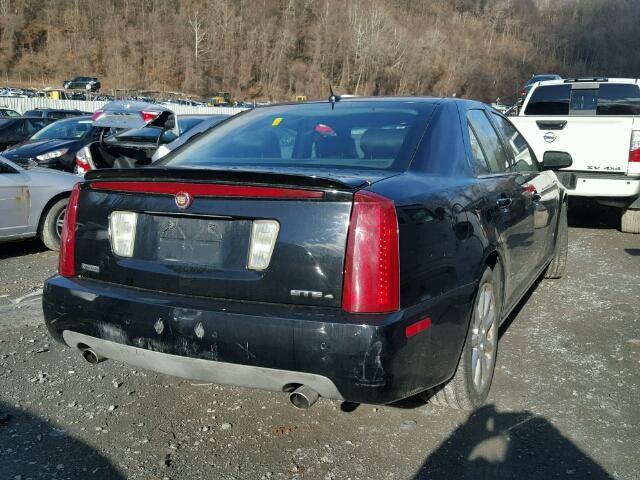 1G6DC67A360113401 - 2006 CADILLAC STS BLACK photo 4