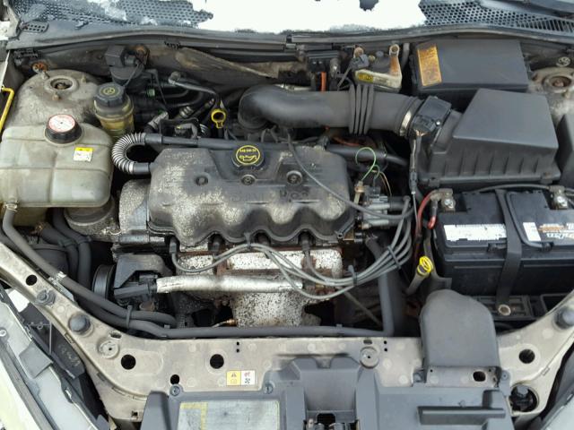 1FAFP33P23W325319 - 2003 FORD FOCUS LX SILVER photo 7