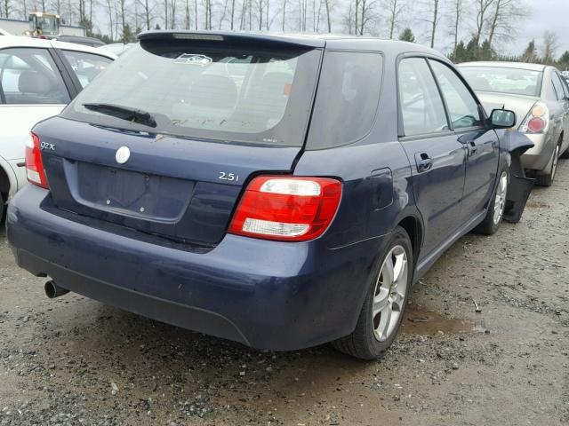 JF4GG61696G051201 - 2006 SAAB 9-2 2.5I BLUE photo 4