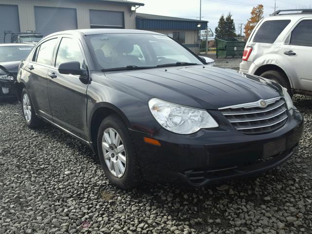 1C3LC46K08N195833 - 2008 CHRYSLER SEBRING LX BLACK photo 1