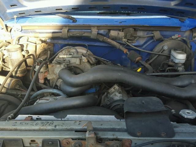 1FTEF25N0MKA63324 - 1991 FORD F250 BLUE photo 7