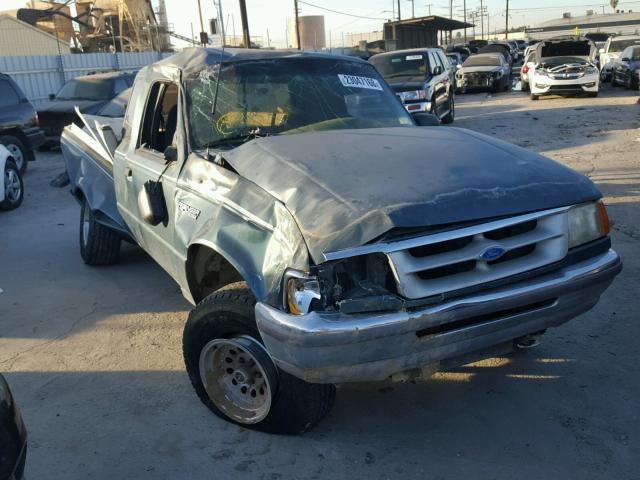 1FTCR14X6TPA64233 - 1996 FORD RANGER SUP GREEN photo 1