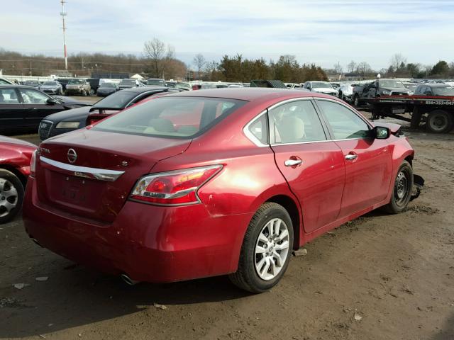 1N4AL3AP2FC107542 - 2015 NISSAN ALTIMA 2.5 RED photo 4