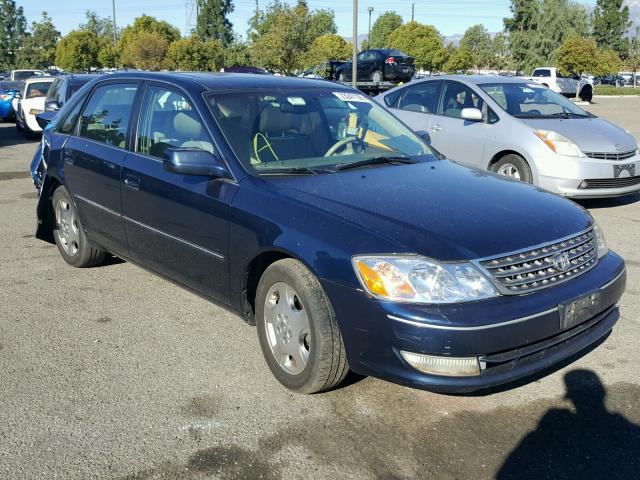 4T1BF28B73U337699 - 2003 TOYOTA AVALON XL BLUE photo 1