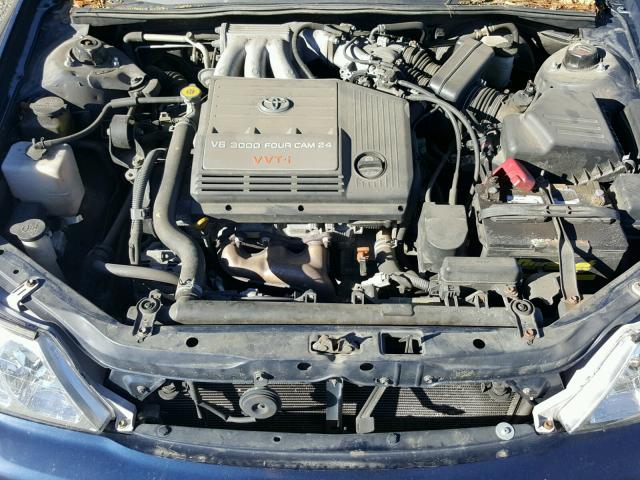 4T1BF28B73U337699 - 2003 TOYOTA AVALON XL BLUE photo 7