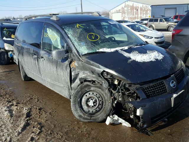 5N1BV28U55N106446 - 2005 NISSAN QUEST S BROWN photo 1