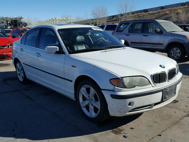 WBAEW534X5PN39298 - 2005 BMW 330 XI WHITE photo 1