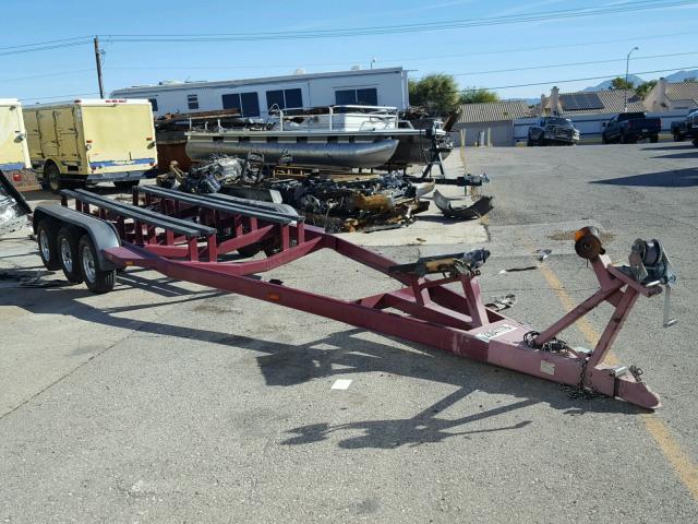 1P9B02933L1018031 - 1990 PERF TRAILER BURGUNDY photo 1