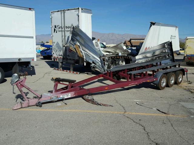 1P9B02933L1018031 - 1990 PERF TRAILER BURGUNDY photo 3