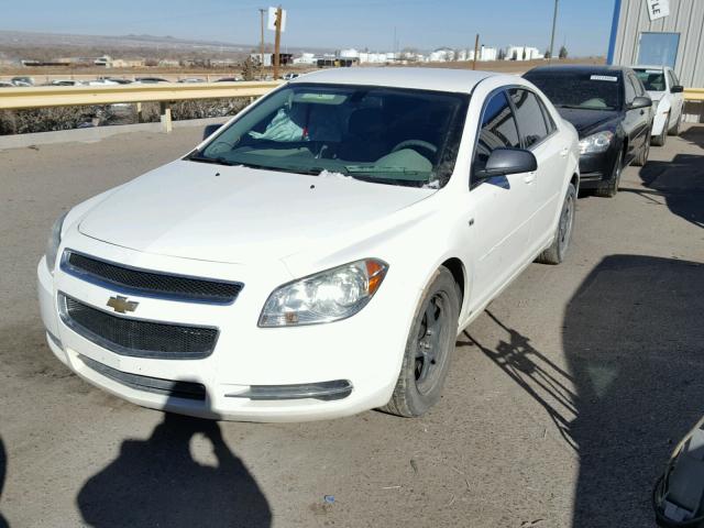 1G1ZG57BX8F210193 - 2008 CHEVROLET MALIBU LS 白色 照片 2
