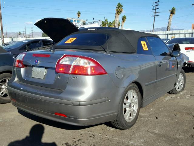 YS3FD79Y346000991 - 2004 SAAB 9-3 ARC GRAY photo 4