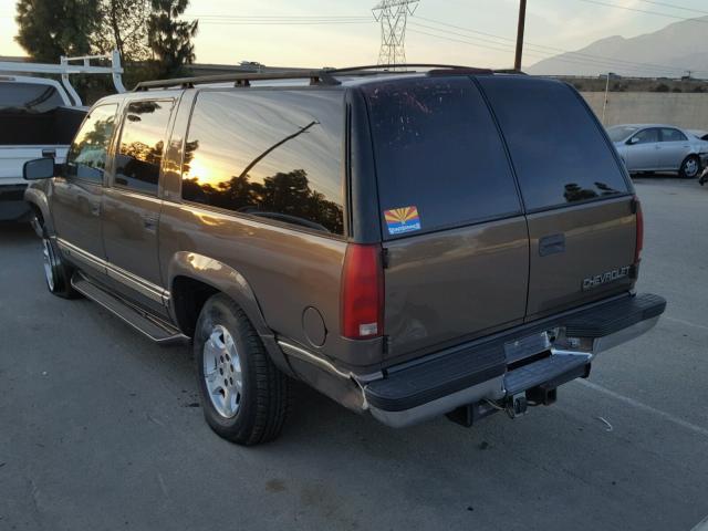 3GNFK16R3VG131515 - 1997 CHEVROLET SUBURBAN K TAN photo 3