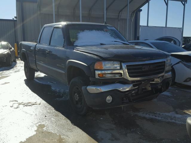 1GTHC23D36F240086 - 2006 GMC SIERRA C25 BLUE photo 1