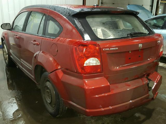 1B3HE78K58D702243 - 2008 DODGE CALIBER R/ RED photo 3