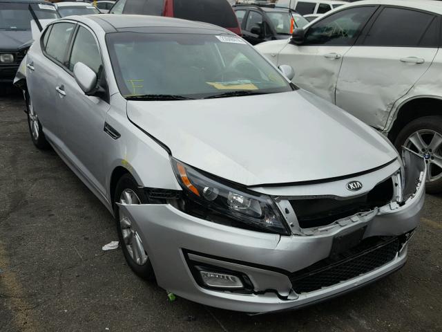 5XXGN4A78EG333295 - 2014 KIA OPTIMA EX SILVER photo 1