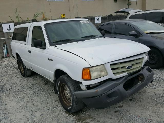 1FTYR10UX1TA27756 - 2001 FORD RANGER WHITE photo 1