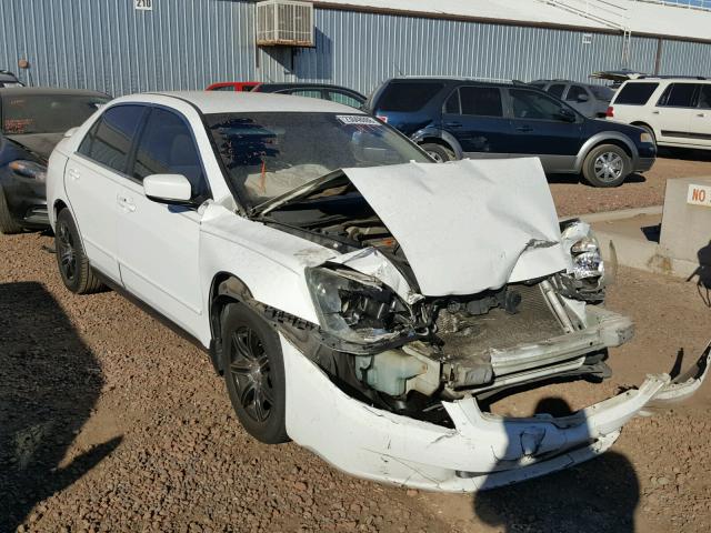 3HGCM56303G702675 - 2003 HONDA ACCORD LX WHITE photo 1