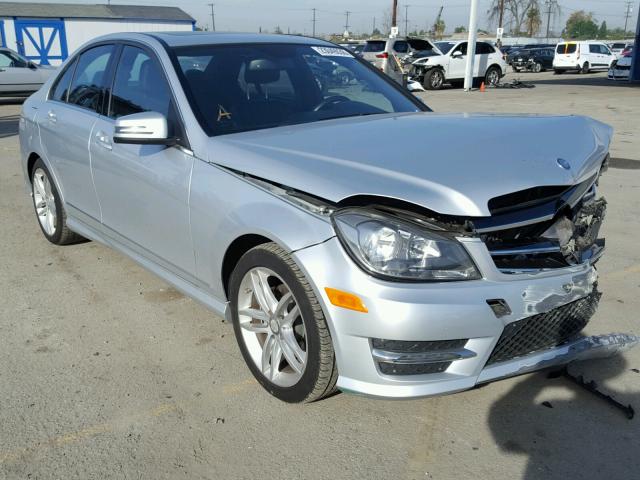 WDDGF4HB1EG209486 - 2014 MERCEDES-BENZ C 250 SILVER photo 1