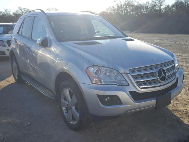 4JGBB56E89A511963 - 2009 MERCEDES-BENZ ML 350 SILVER photo 1