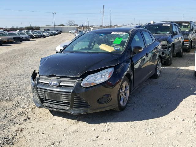 1FADP3F20EL218507 - 2014 FORD FOCUS SE BLACK photo 2