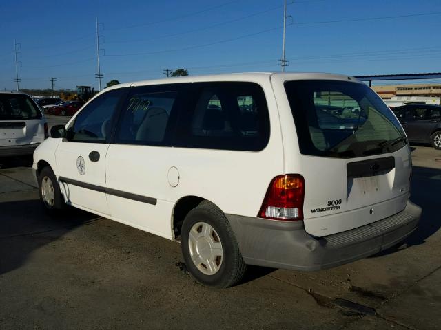 2FMZA50421BC15945 - 2001 FORD WINDSTAR L WHITE photo 3