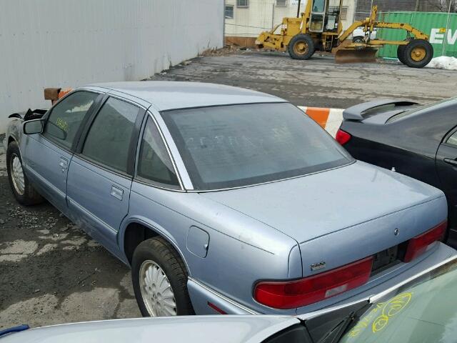 2G4WB52K1T1503492 - 1996 BUICK REGAL CUST BLUE photo 3