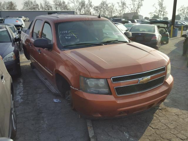 3GNEC12J27G260440 - 2007 CHEVROLET AVALANCHE ORANGE photo 1