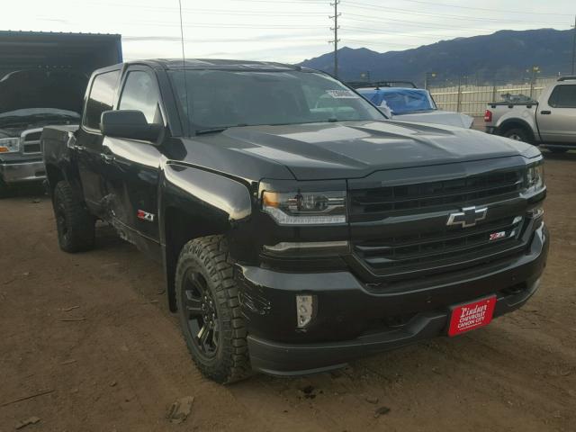 3GCUKSEC5JG228017 - 2018 CHEVROLET SILVERADO BLACK photo 1