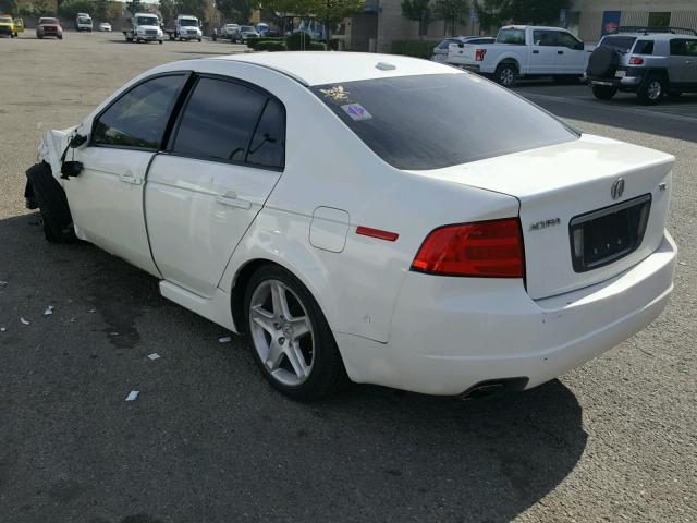 19UUA66246A008701 - 2006 ACURA 3.2TL WHITE photo 3