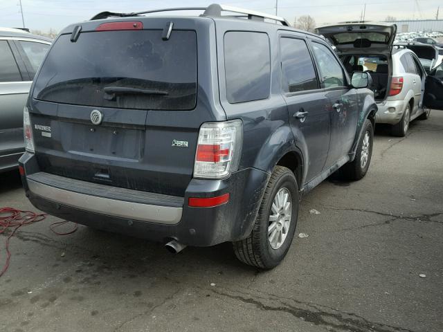 4M2CN9HG0AKJ13502 - 2010 MERCURY MARINER PR GRAY photo 4