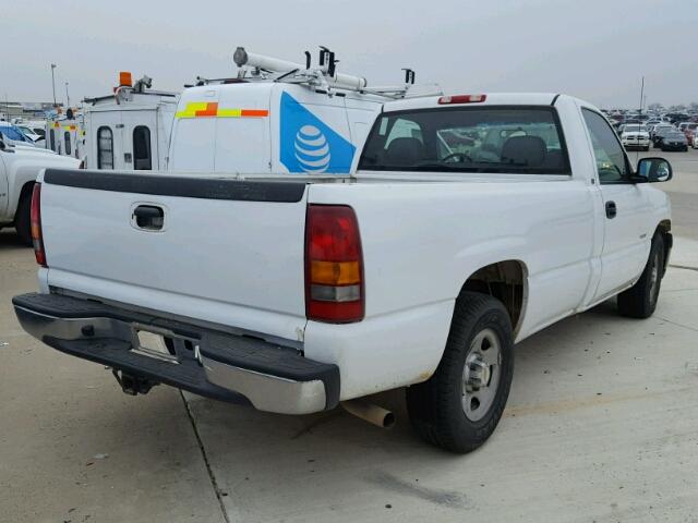 1GCEC14V3XE151498 - 1999 CHEVROLET SILVERADO WHITE photo 4