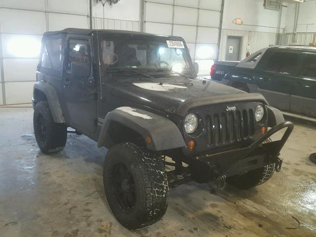 1C4AJWAG9CL136646 - 2012 JEEP WRANGLER S BLACK photo 1