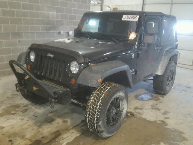 1C4AJWAG9CL136646 - 2012 JEEP WRANGLER S BLACK photo 2