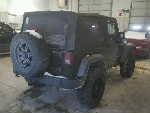 1C4AJWAG9CL136646 - 2012 JEEP WRANGLER S BLACK photo 4